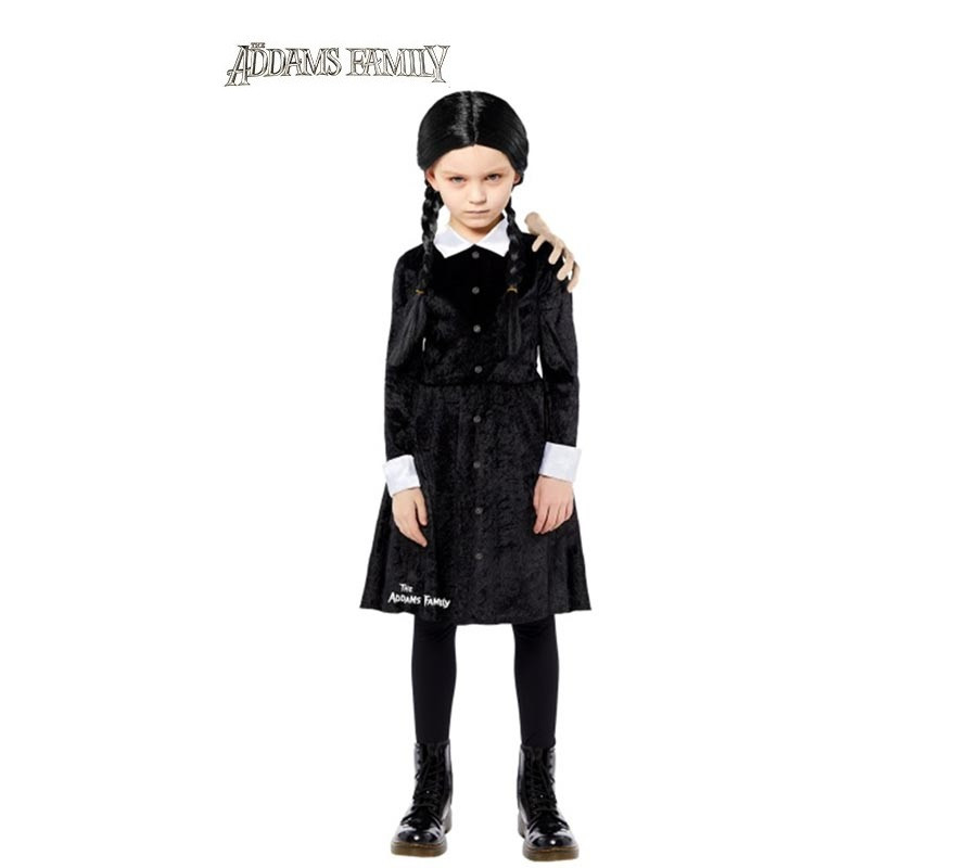 Addams Family Wednesday Addams Costume for Girls