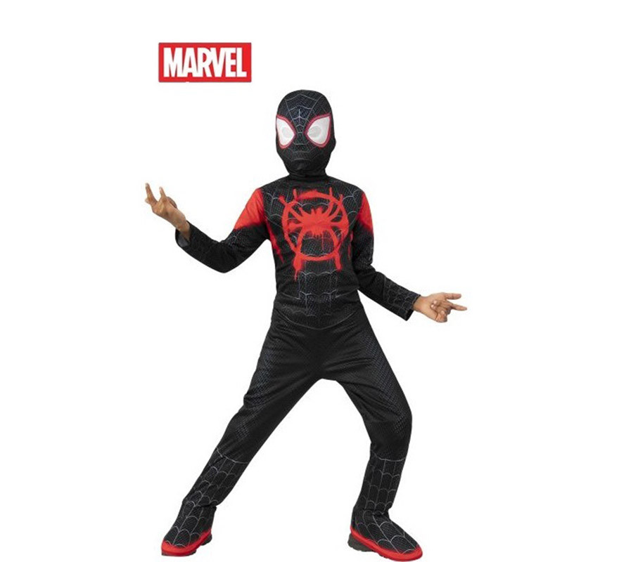 Costume di Miles Morales Spiderman Into the Spider Verse per bambino