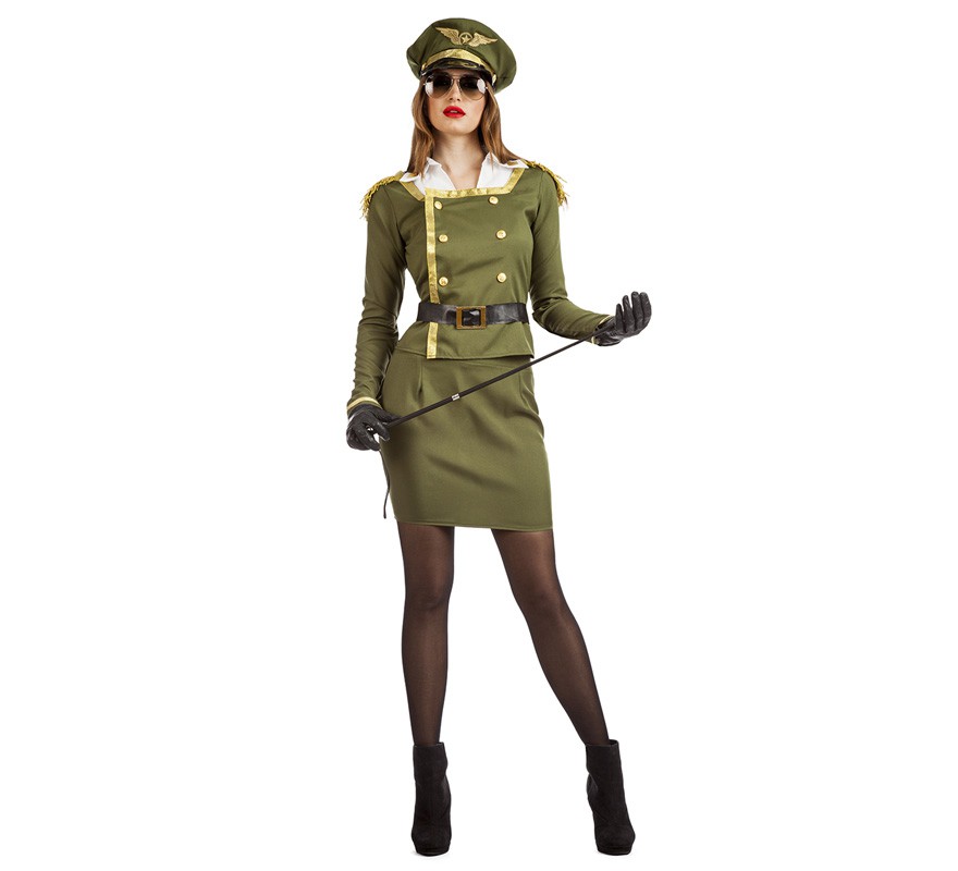 Disfraz de Militar Coronel para mujer