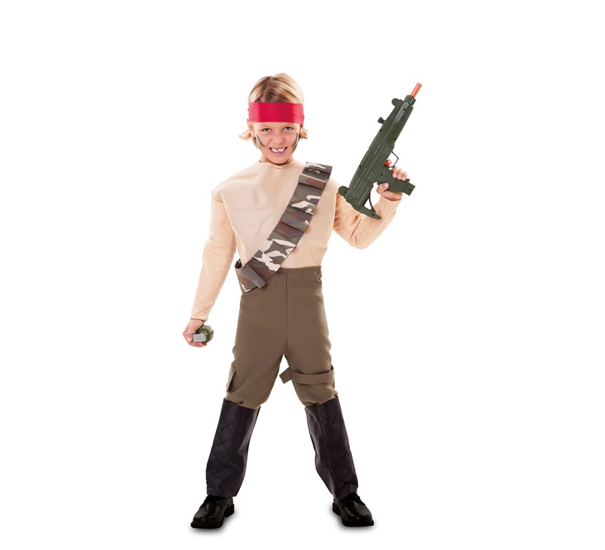 Mercenary Military Costume for children