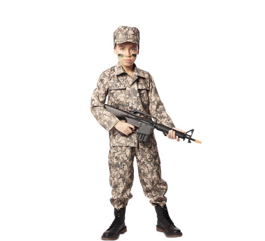 Disfraz de Militar para niños