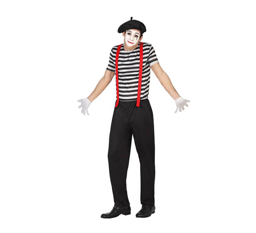 Mime costume for men