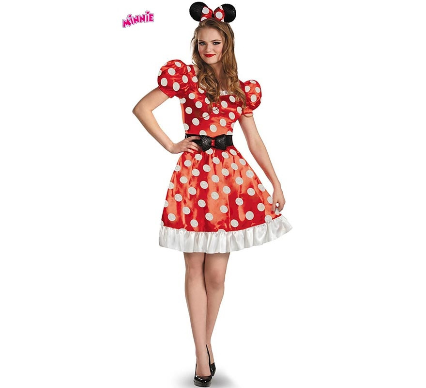 Minnie -Maus -Kostüm für Damen