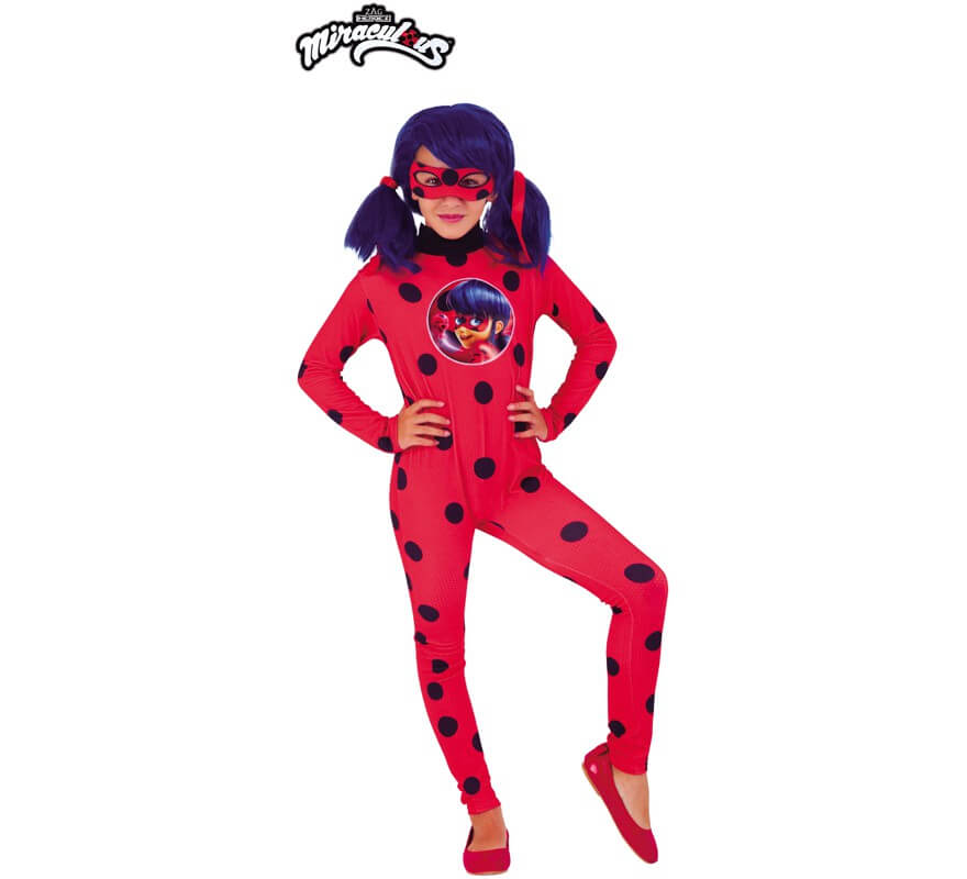 Costume Ladybug™ classico per bambina : Questo travestimento da Ladybug™  per bambina è in licenza ufficiale. La …