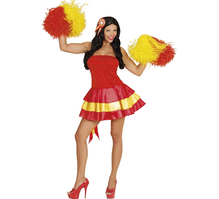 Miss Spain costume with rosette for women