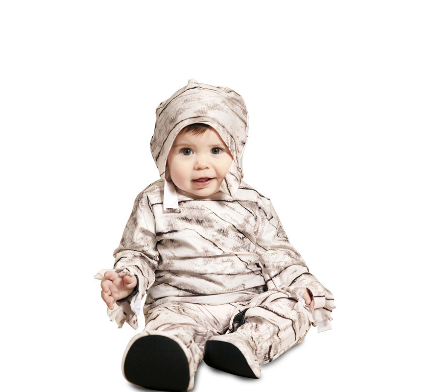 Disfraz de Momia con gorro para bebé