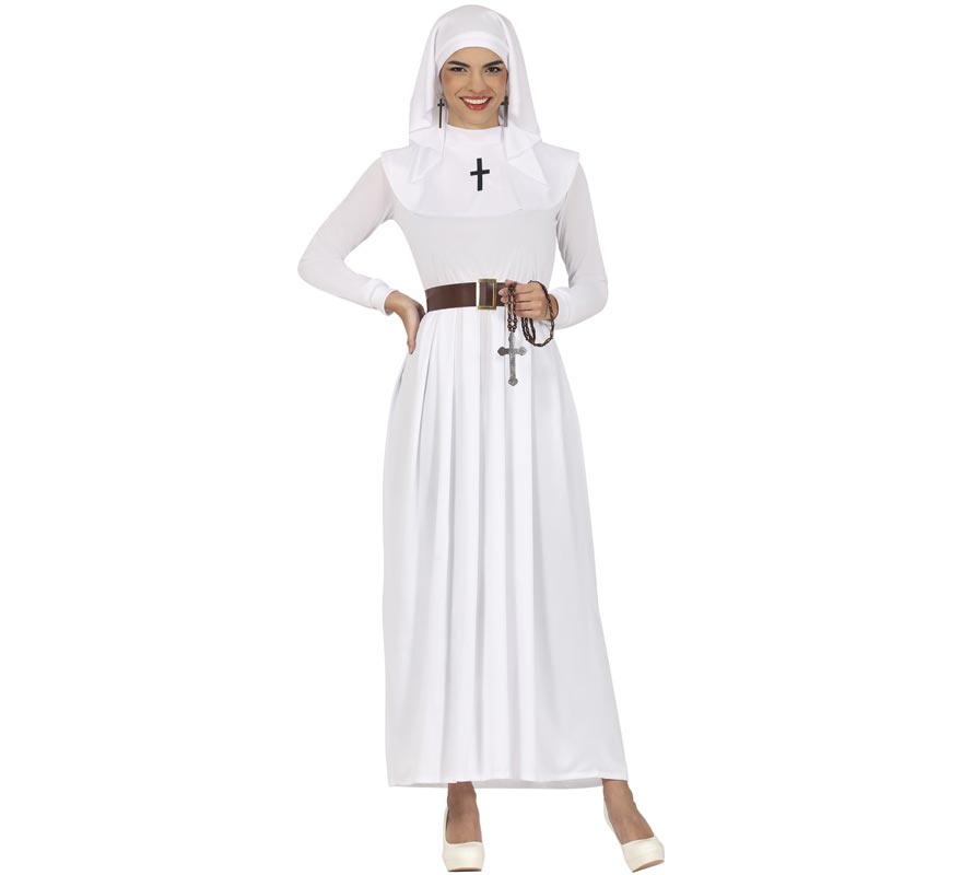 White Nun Costume for Women