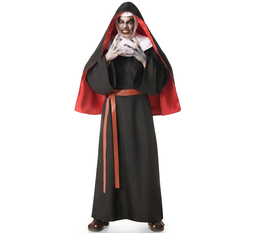 Black Nun Costume for Men