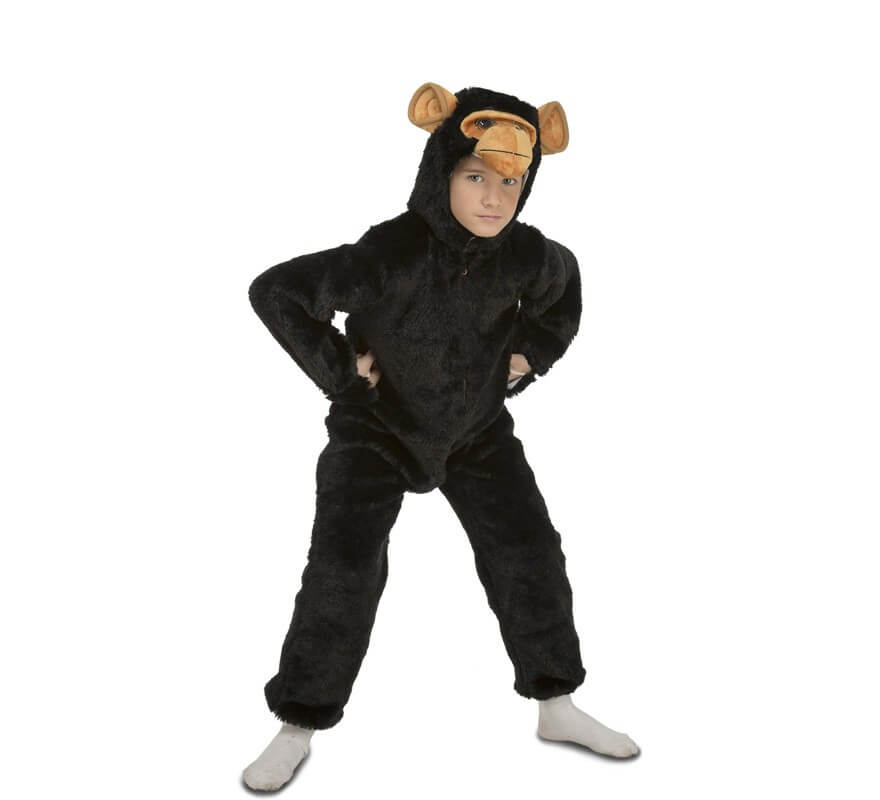 Disfraz de mono para niños en el que podrás poner una foto - Fotoefectos