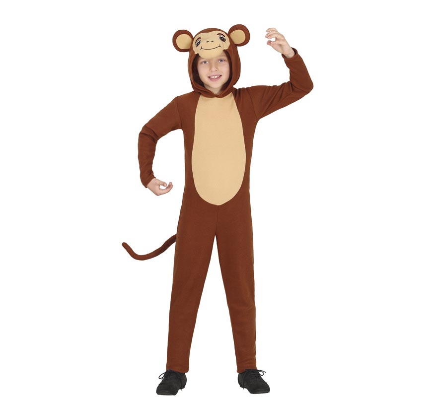 Costume Da Scimmia Per Bambole 15-17 Cm - Set Con Cappuccio E Tuta, Vestito Morbido Per Peluche, Ideale Per Halloween E Feste A Tema