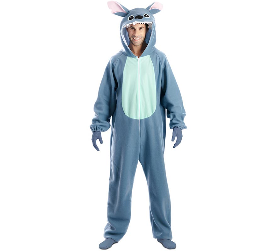 Blue Monster Costume for Adults