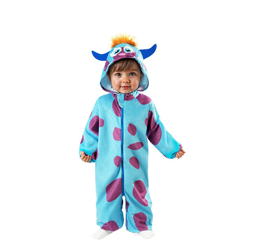 Blue Monster Costume for Boys