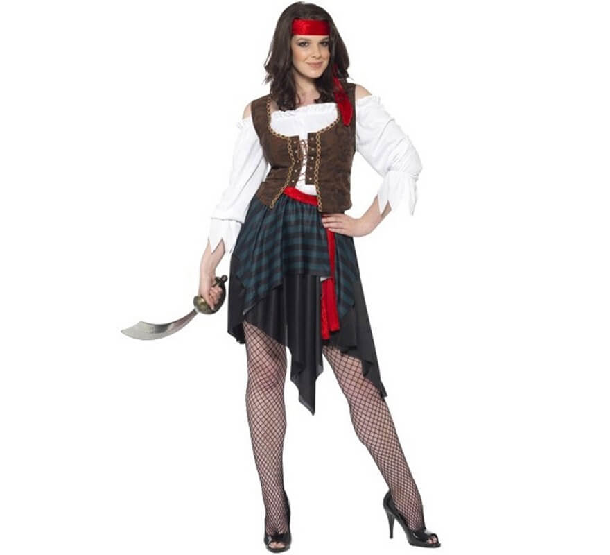 Disfraz de Mujer Pirata Corsaria