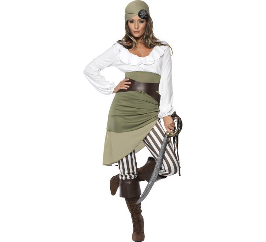 cerca Sacrificio línea Disfraz de Mujer Pirata Encantadora