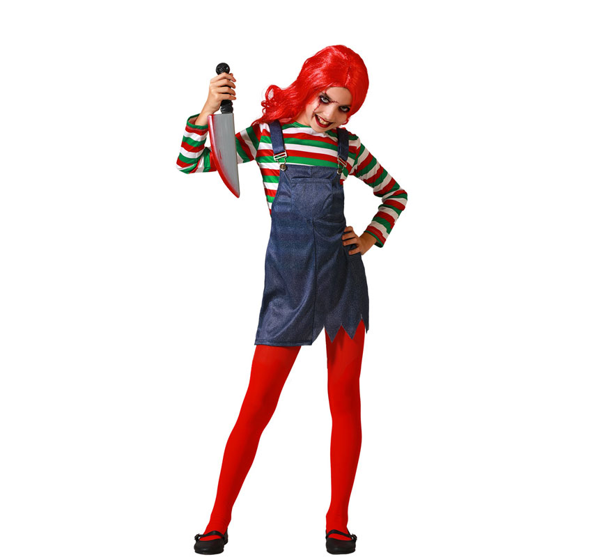 Devil Doll Costume for Girls