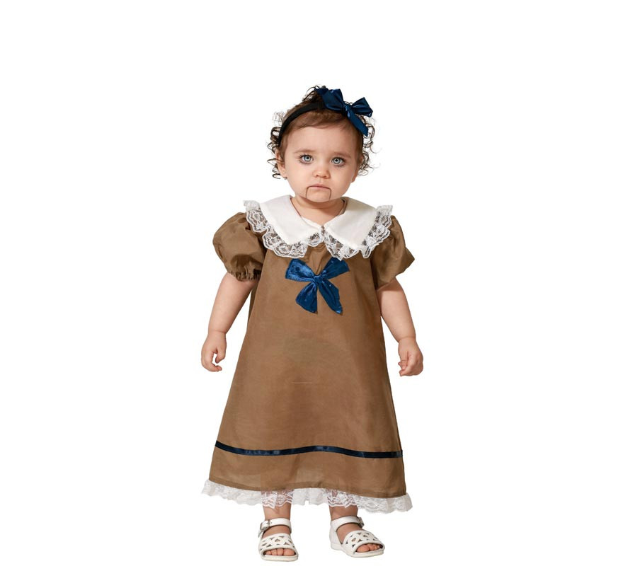 Megan Doll costume for girl and baby