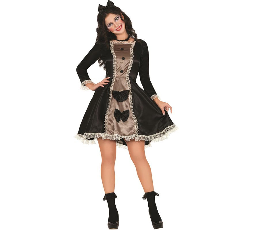 Black Doll Costume for Women