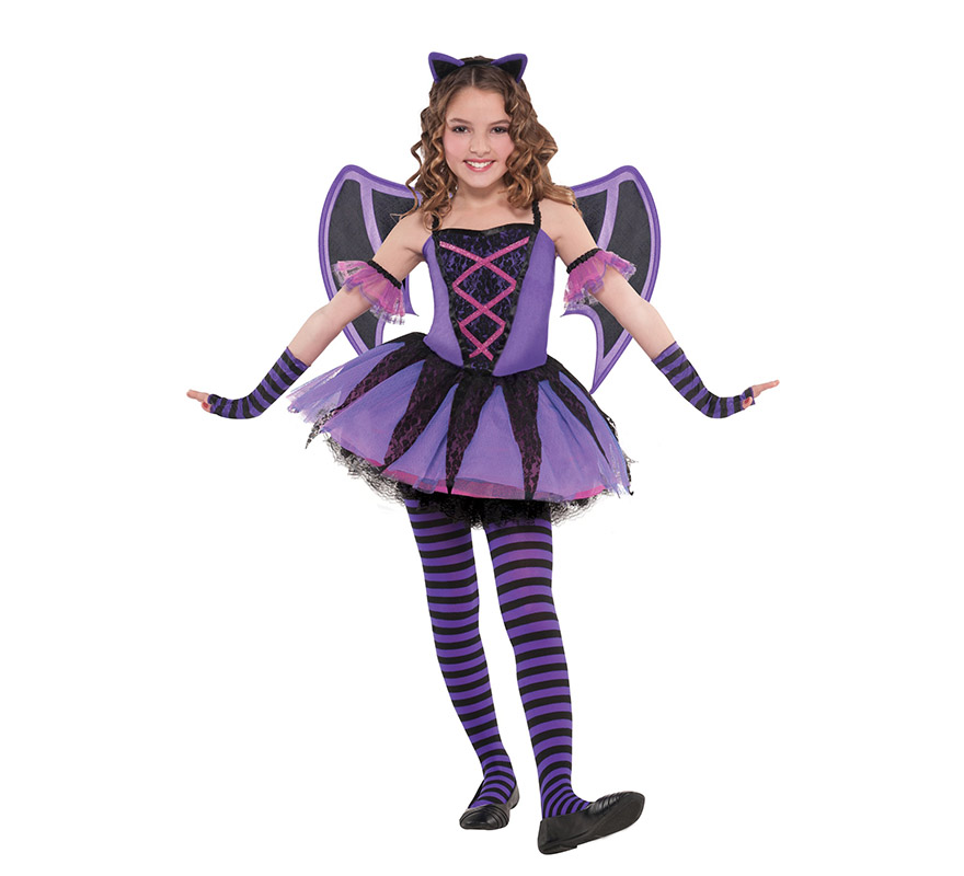 Disfraz de Murciélago bailarina para niñas para Halloween