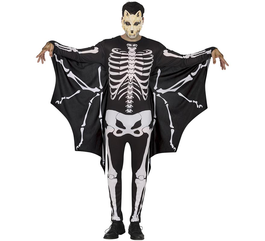 Skeleton Bat Costume for Men