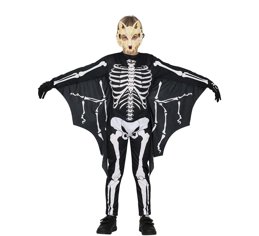 Skeleton Bat Costume for Boys
