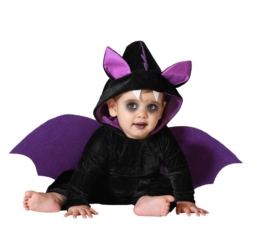 Black Bat costume for children and baby