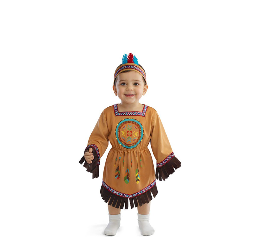 Disfraz de Nativa Americana para bebé