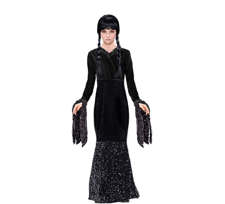 Sinister Girl Costume with Glitter for Girls