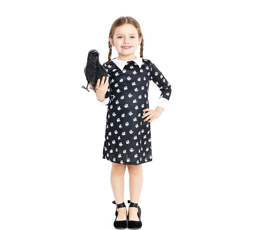 Creepy Girl Costume Printed Dress for Baby and Girl