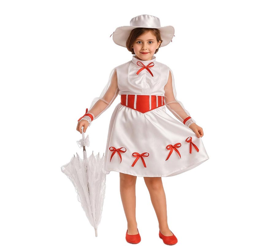 Fato de babá vitoriana para menina