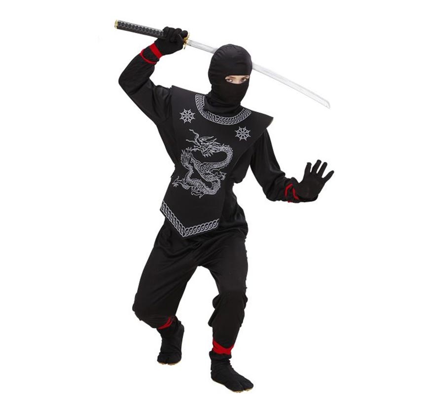 Black Ninja Costume for Boys