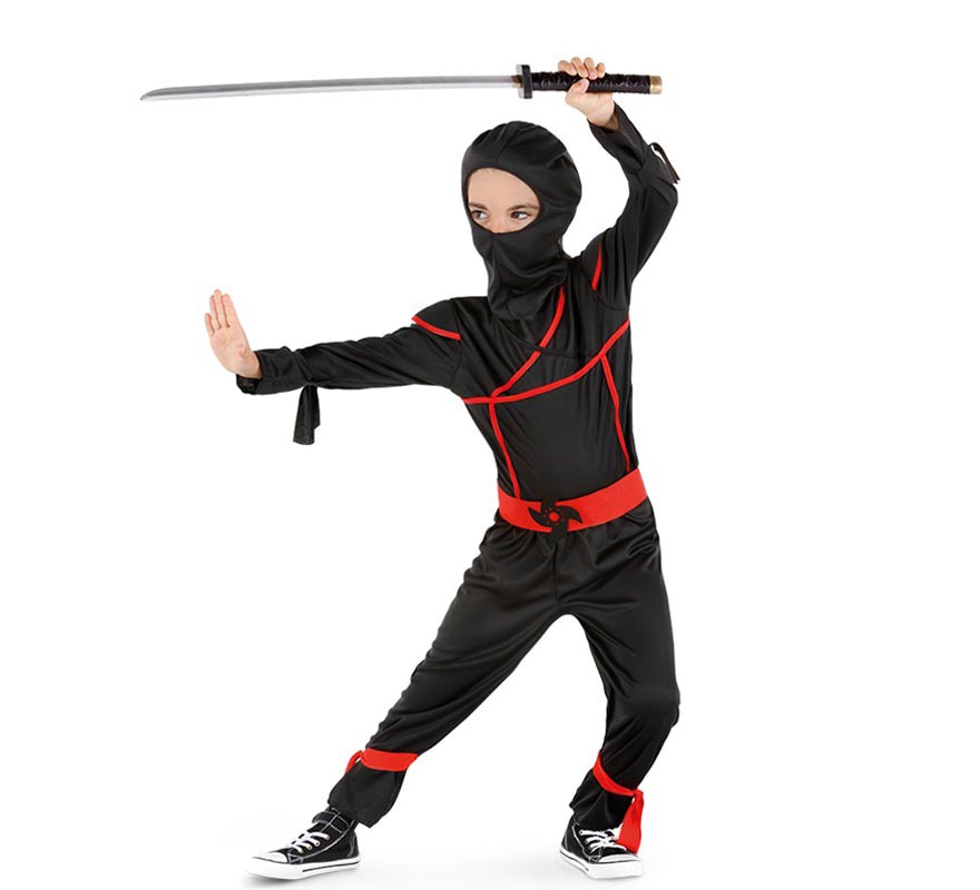 Confusión va a decidir acero Disfraz de Ninja para niño