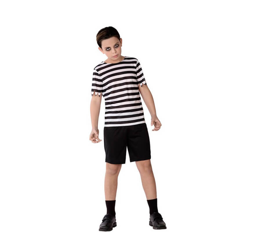 Costume Da Spaventoso Cuoco Per Bambino E Ragazzo - Giacca Bianca E Pantaloni A Quadri Con Macchie Di Sangue, Taglia 128