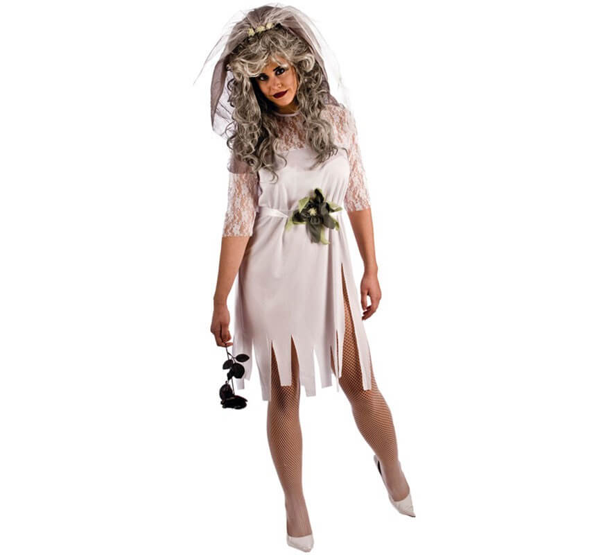 mordedura reembolso Diverso Disfraz de Novia Cadáver de mujer para Halloween