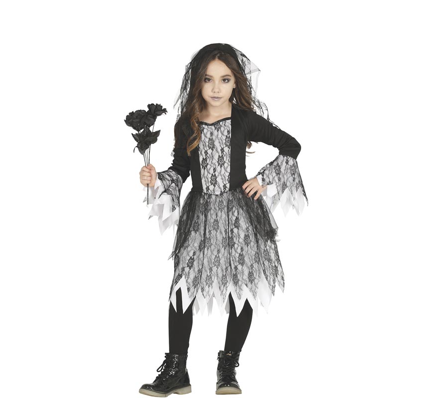 Corpse Bride costume for girls