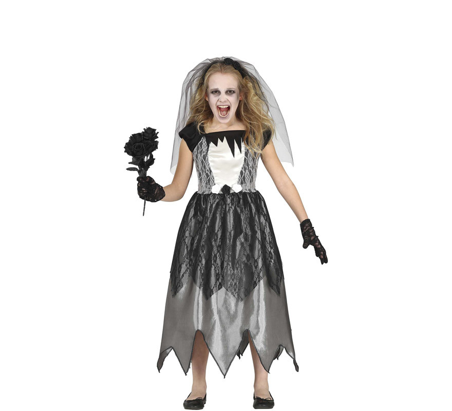 MAZZO DI ROSA NERE - Halloween - Accessori Shop Online Costumi