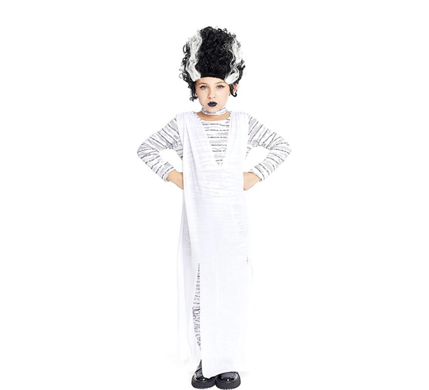 Monster Bride Costume White Dress for Girls and Teens