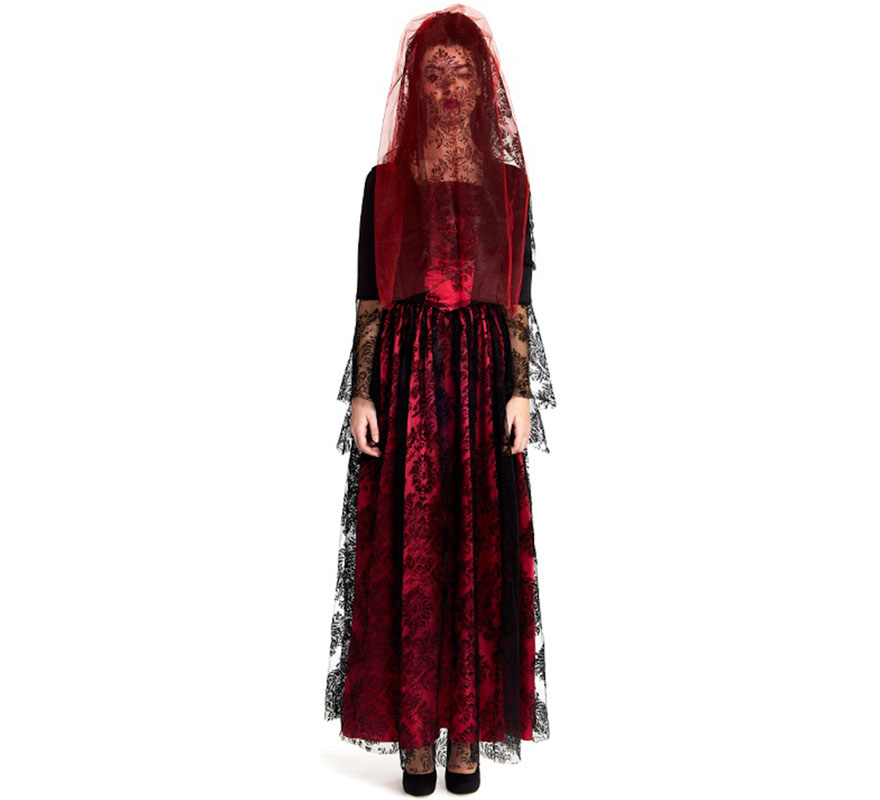 Gothic Vampire Bride Costume for Women
