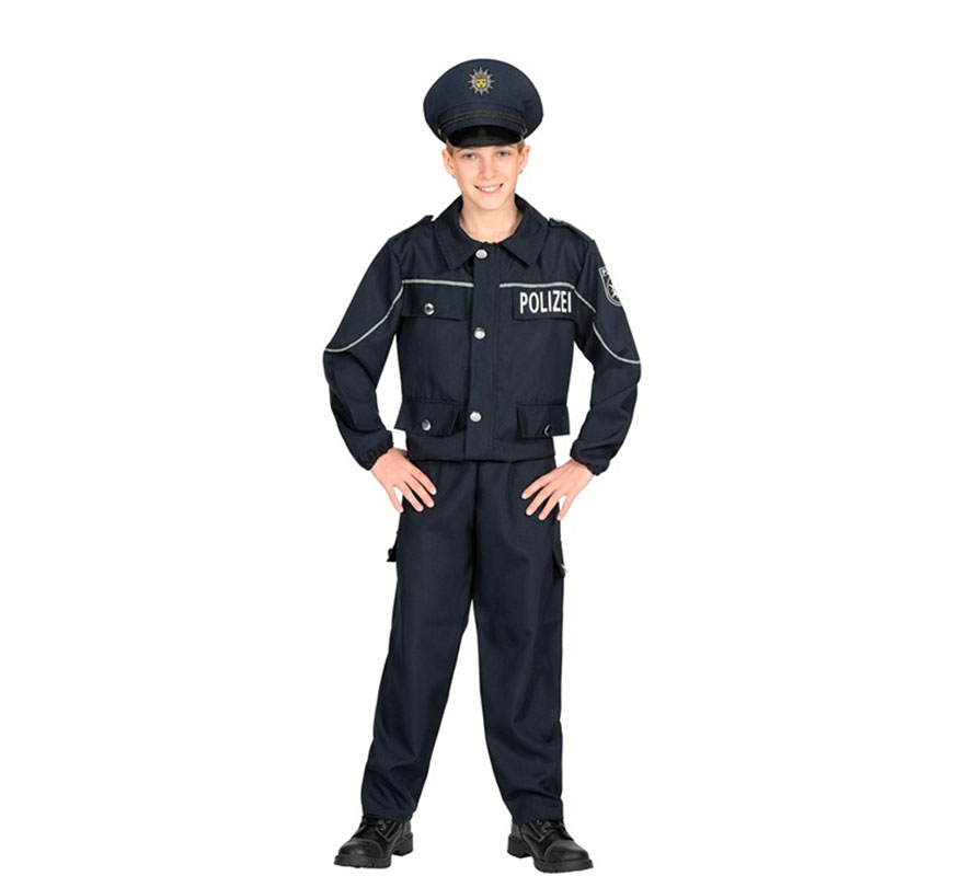 Police Officer Costume for Boys