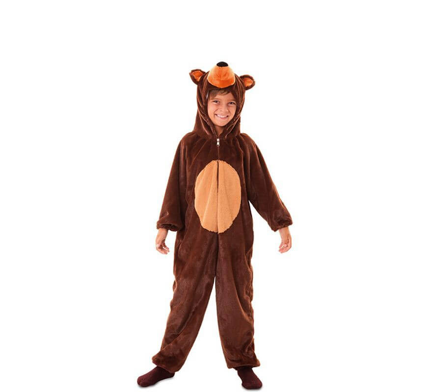 Deguisement Mascotte d'ours Teddy Costume avec chemise
