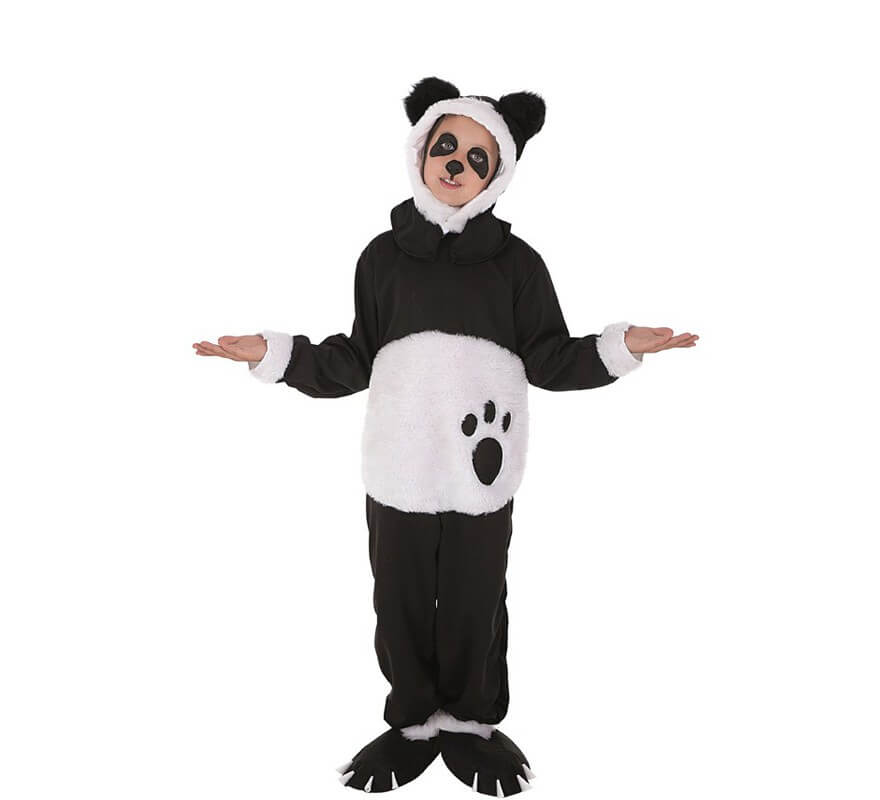Disfraz de Oso Panda mimoso para niño
