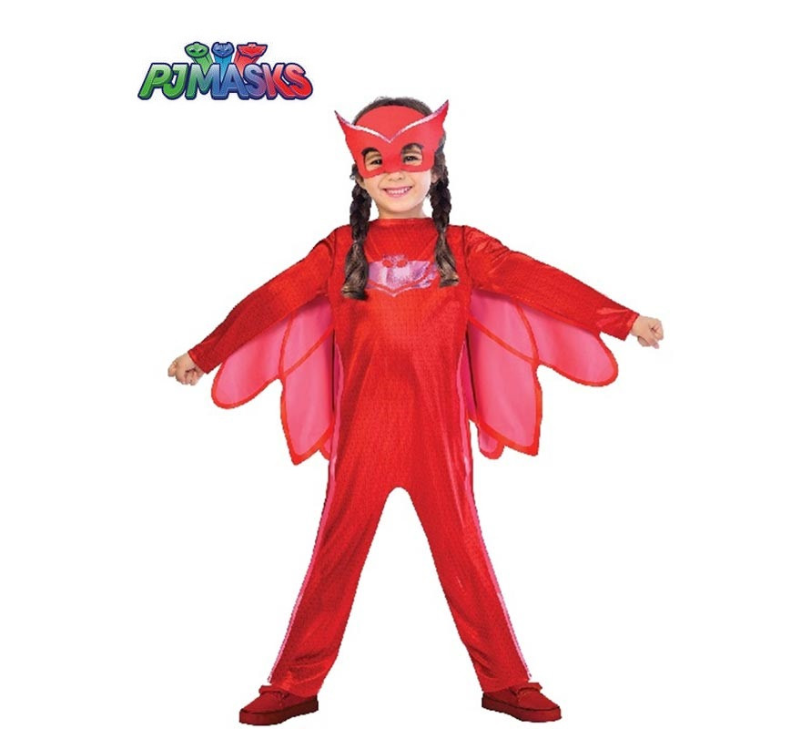 Pj Masks Red Owlette Costume for Girls