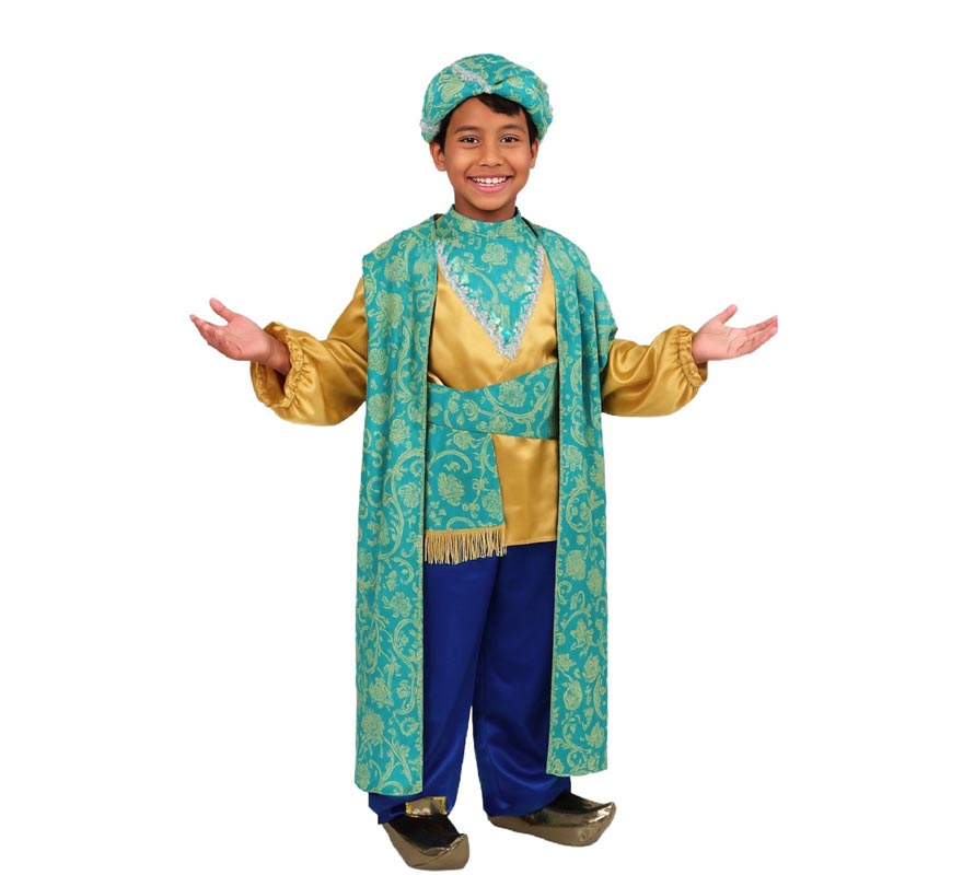 Disfraz de Paje Baltasar para niño