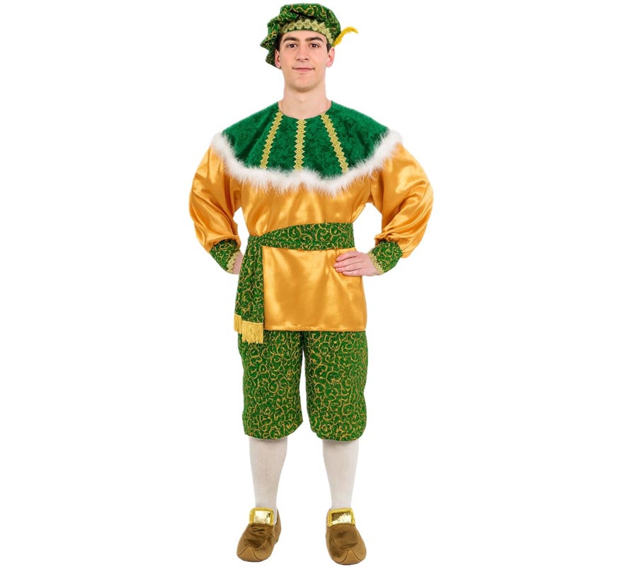 Disfraz de Paje Gaspar para hombre