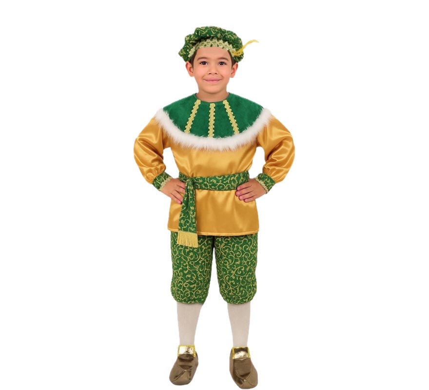 Disfraz de Paje Gaspar para niño