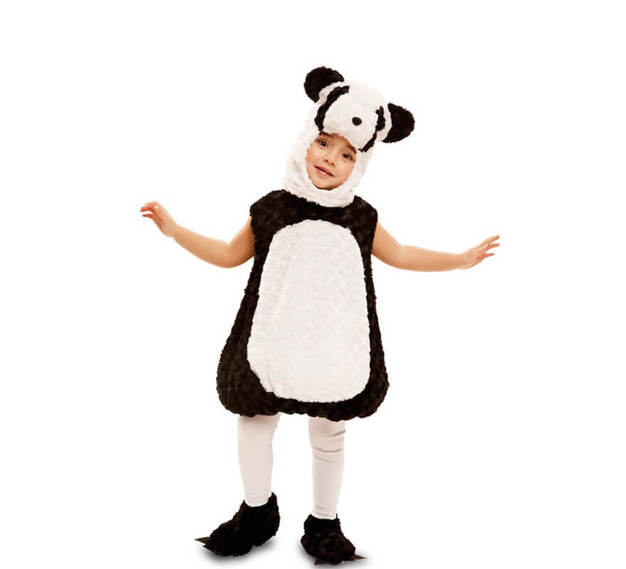 Disfraz de Panda de Peluche para niños