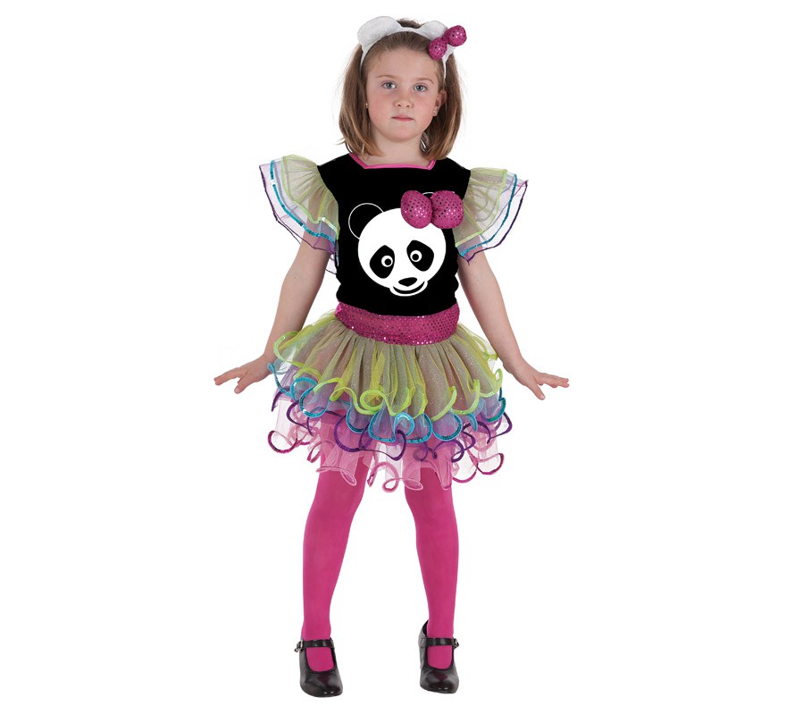 Disfraz de Panda Fashion para niña