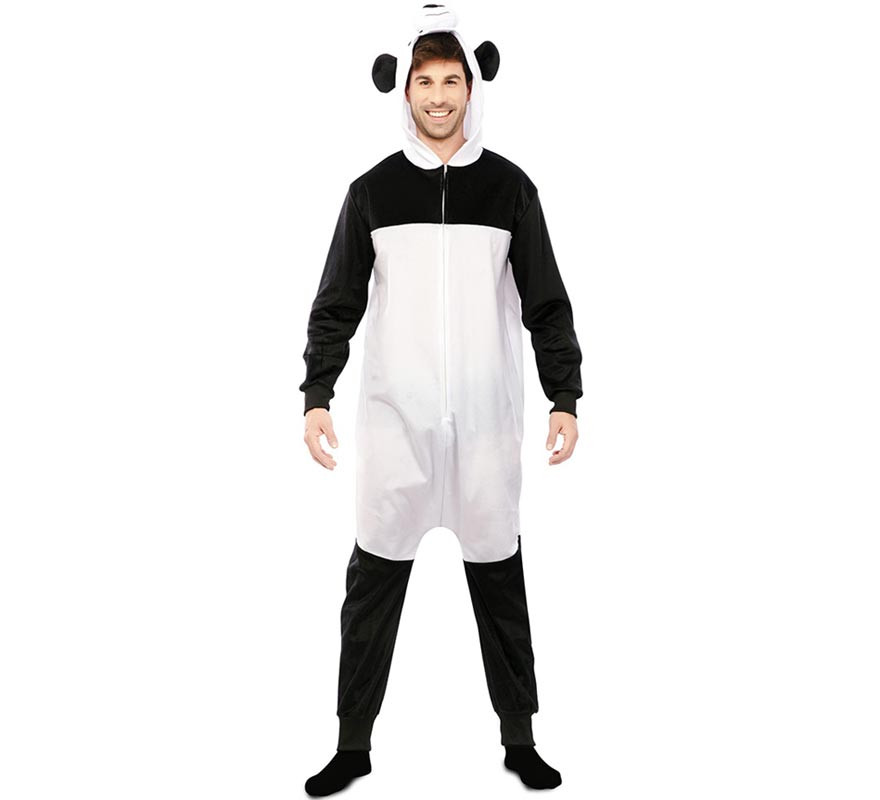 Adult Panda Kugurumi Hooded Costume with Ears