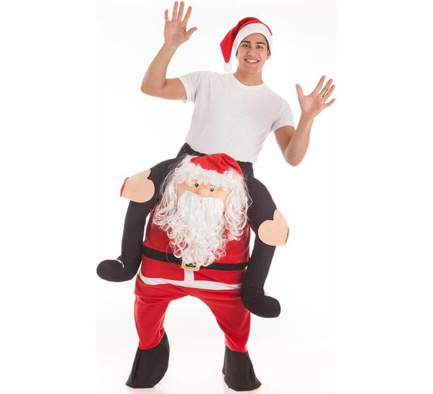 A menudo hablado Sobrio Bombardeo Disfraz de Papa Noel a hombros de gran calidad para adultos