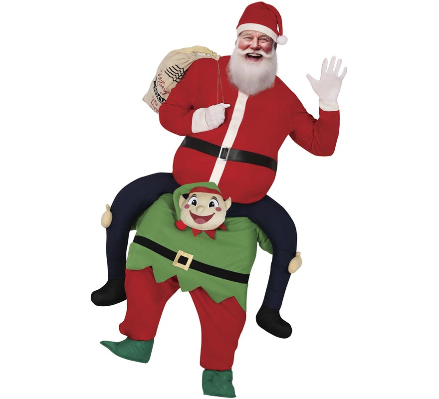 Men's Shoulder Santa Claus Costume