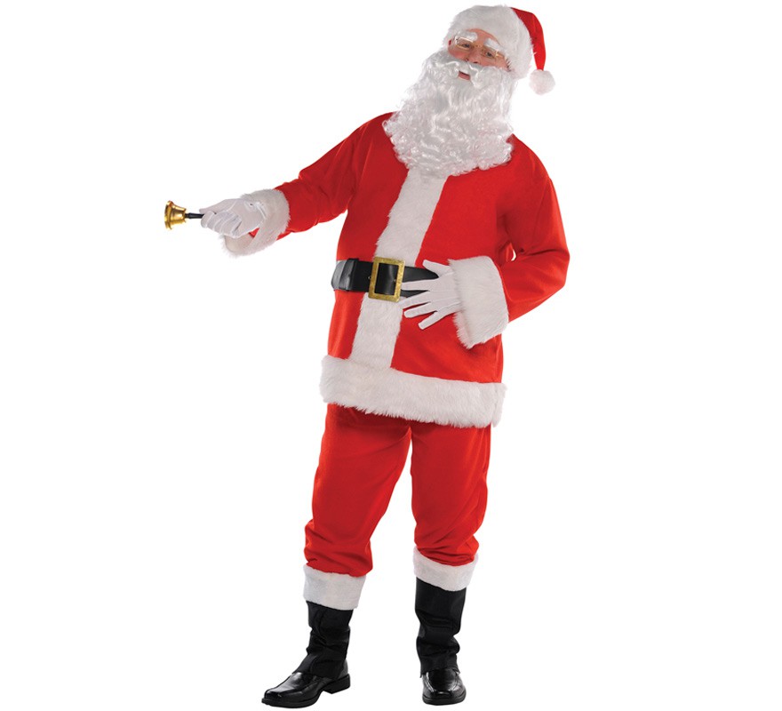 Disfraz de Papá Noel classic para hombre para Navidad